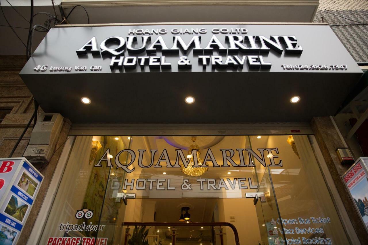 Aquamarine Hotel & Travel Hanoi Exterior foto