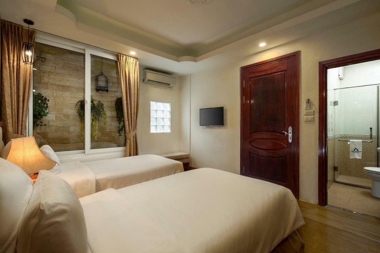 Aquamarine Hotel & Travel Hanoi Exterior foto