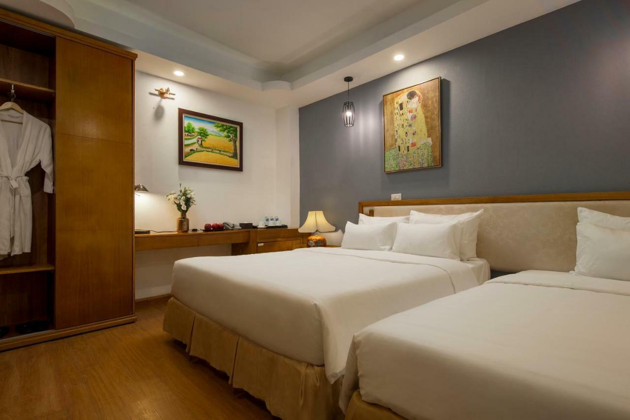 Aquamarine Hotel & Travel Hanoi Exterior foto