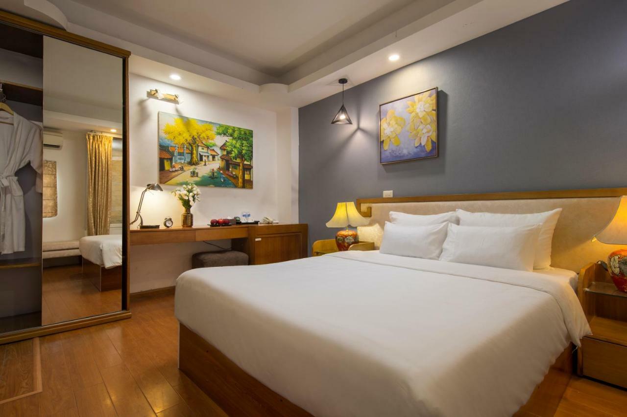 Aquamarine Hotel & Travel Hanoi Exterior foto