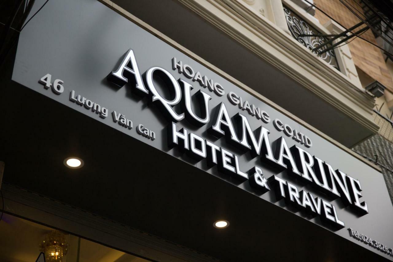 Aquamarine Hotel & Travel Hanoi Exterior foto